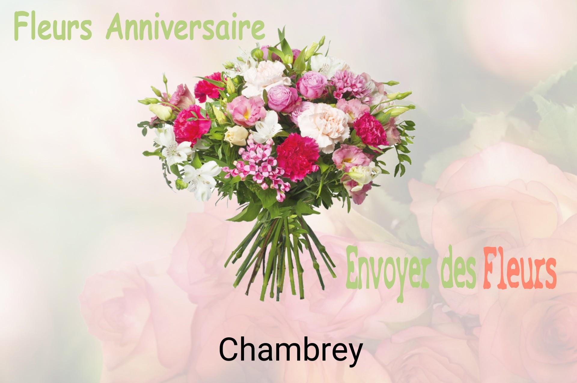 Bouquet de fleurs d’anniversaire livré à Chambrey